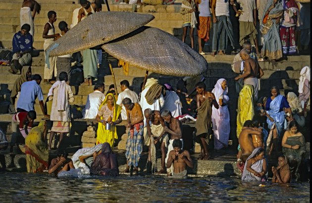 Ghat in Varanasi India