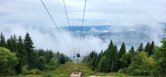 Sarajevo van boven