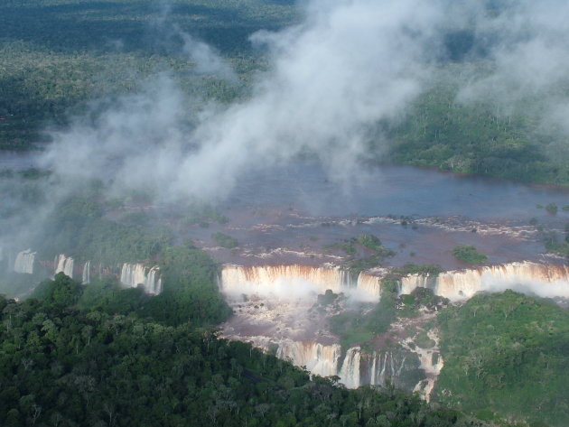 Overzicht Iguazuru Falls