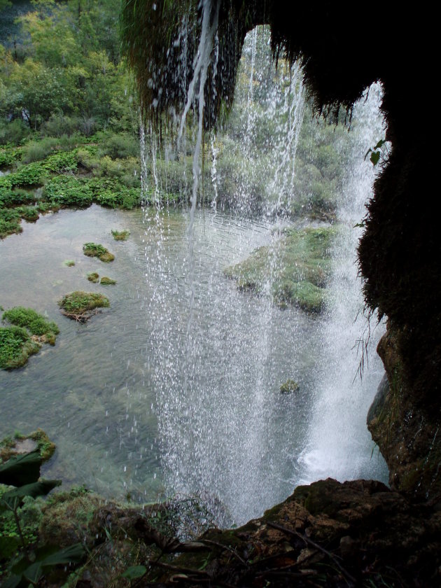 Waterval bij Plitvice