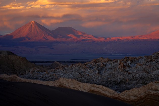 Zonsondergang 'Volcan Licancabur'