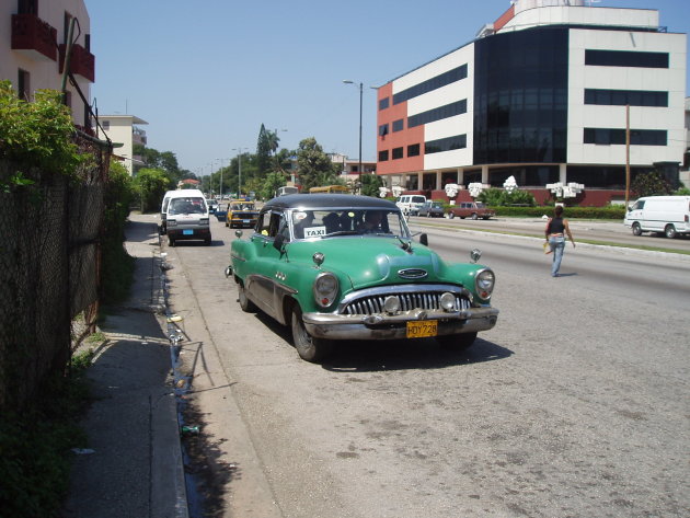 Oude auto in Havana