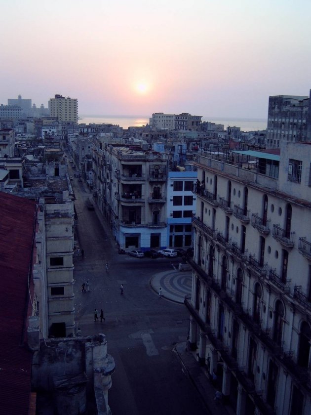 Havana at dusk