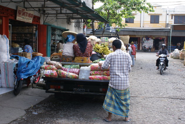 Lokale markt Mataram
