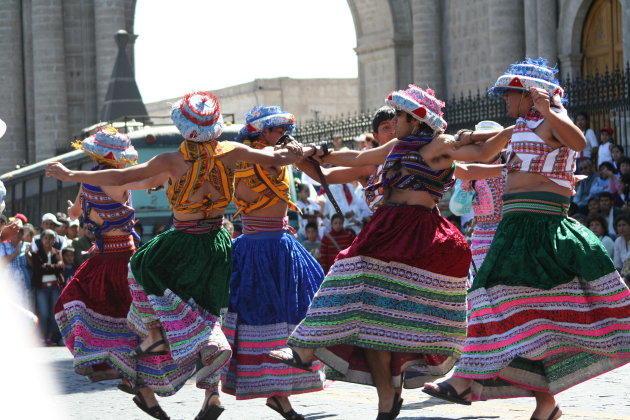 Dansen in Arequipa