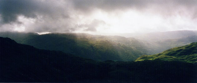 Wolken en zonnestralen IV