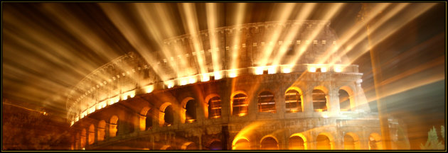 Colosseum @ night