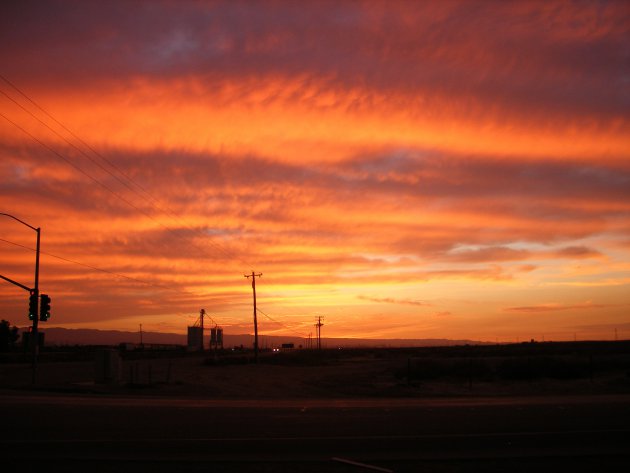 LA Roadtrip sunset