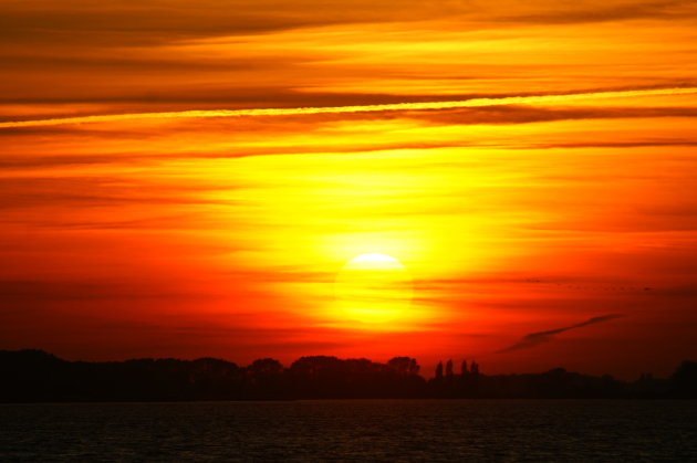 (groot) Zonsondergang Rügen