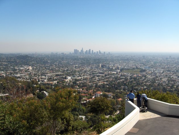 Uitzicht over Los Angeles