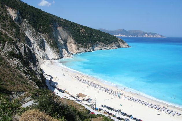 Strand bij Myrtos