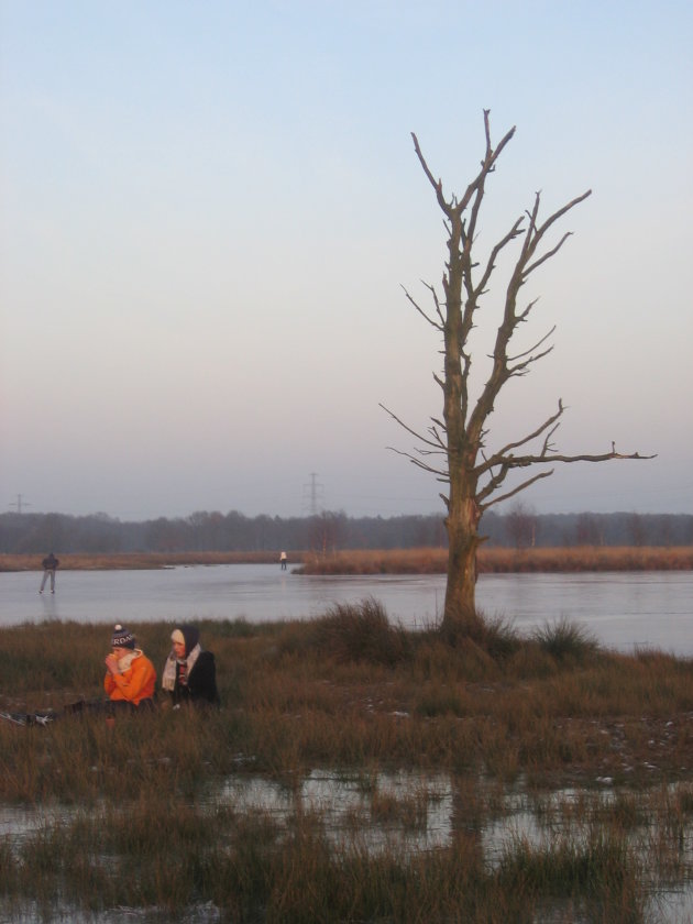 uitrusten in het riet