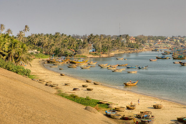 Vietnamese vissersdorp
