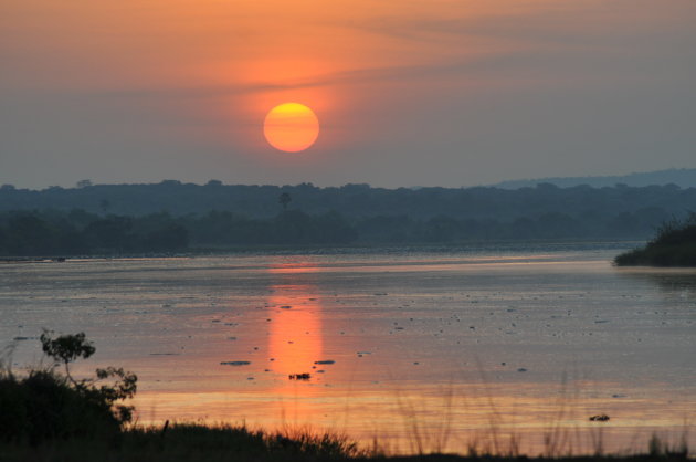 Zonsopgang in Paraa