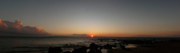 PANORAMA - Maui sunset