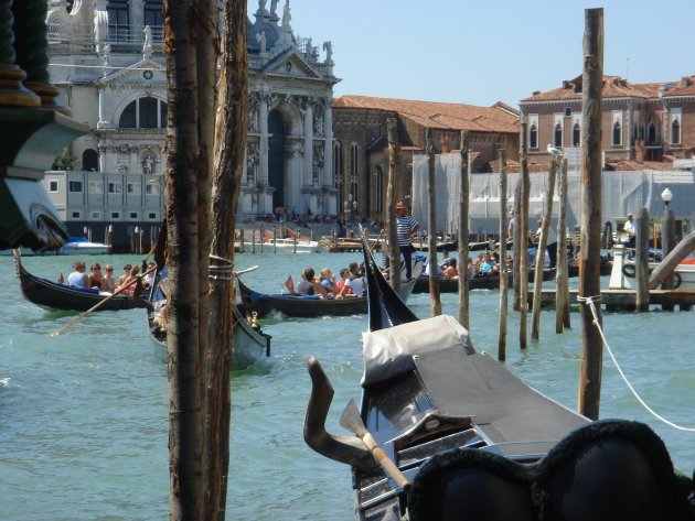 Gondels in Venice