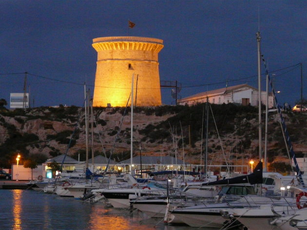 De haven van El Campello