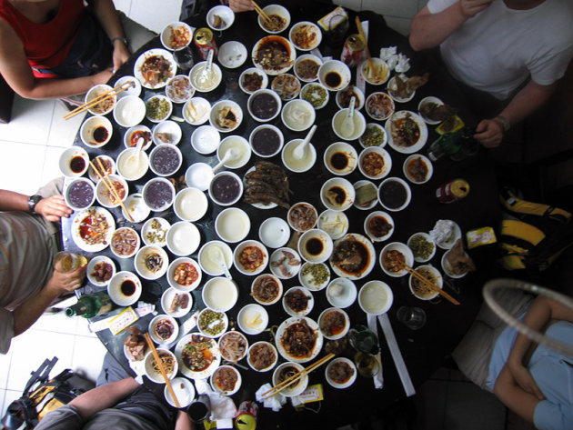 Lunch in Chengdu