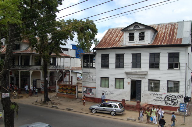 Stadsbeeld Paramaribo