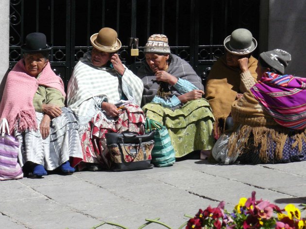 Vrouwen in La Paz