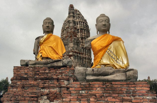 Ayutthaya, Wat Chai Watthanaram.(1052ups)