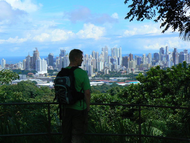 uitzicht op Panama city