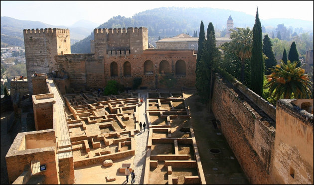 oudste deel Alhambra