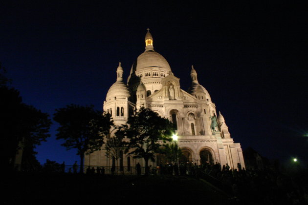 Sacre Coeur bij nacht