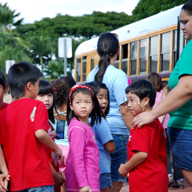 Hawaise schoolkinderen