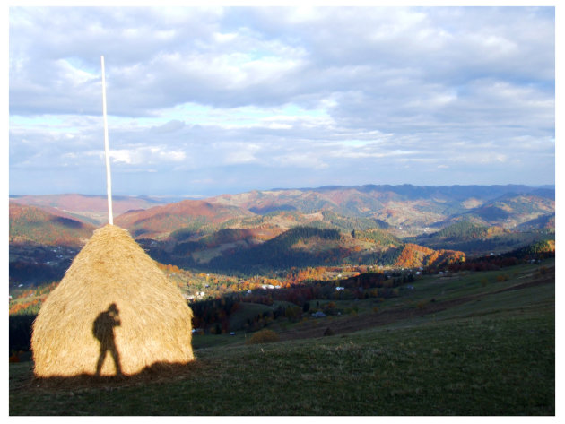 autoportret in landscape