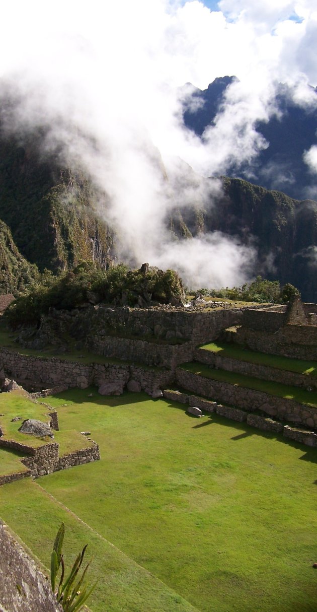 niet meer zo mistig Machu Picchu