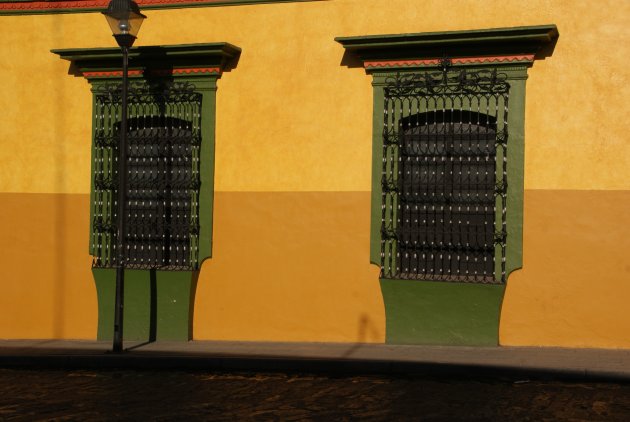Straatbeeld Oaxaca