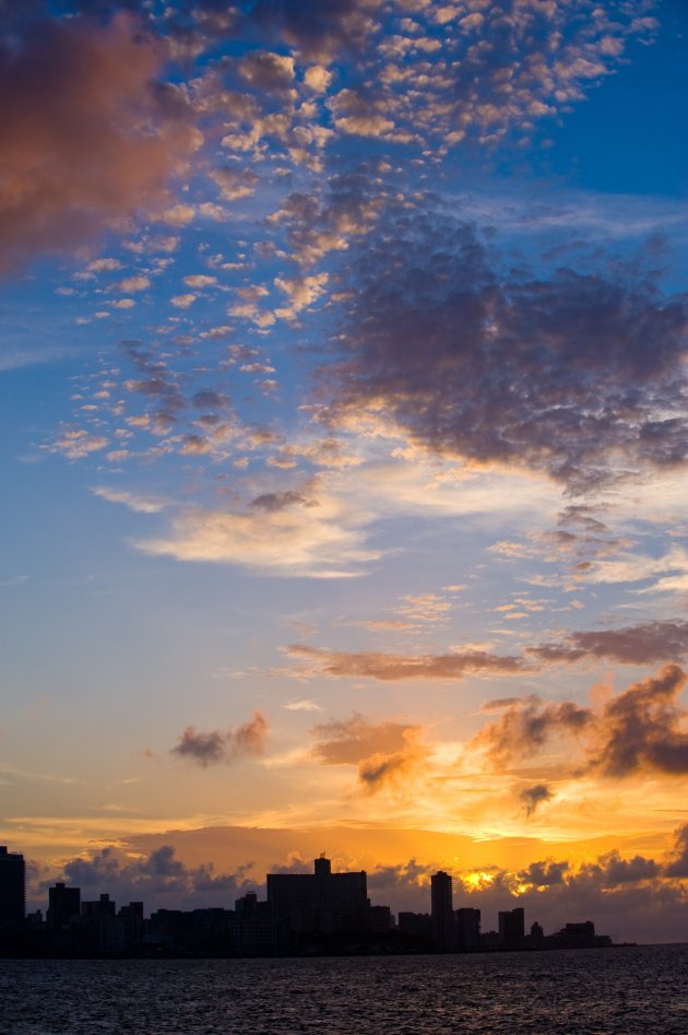 Sunset op de Malecon