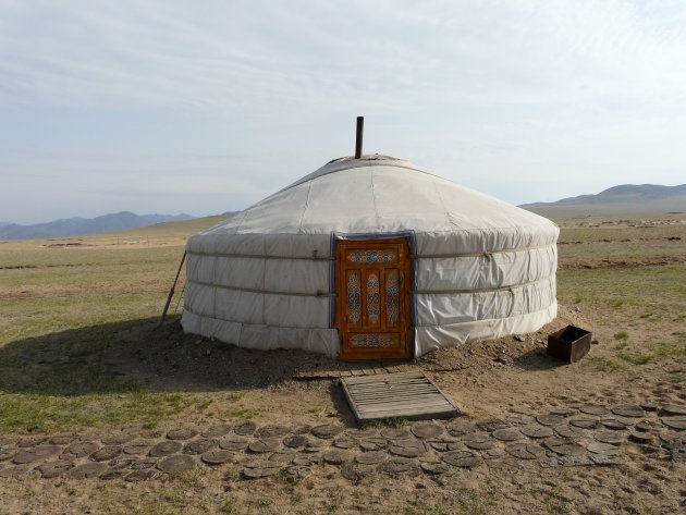 Echte Mongoolse ger tent