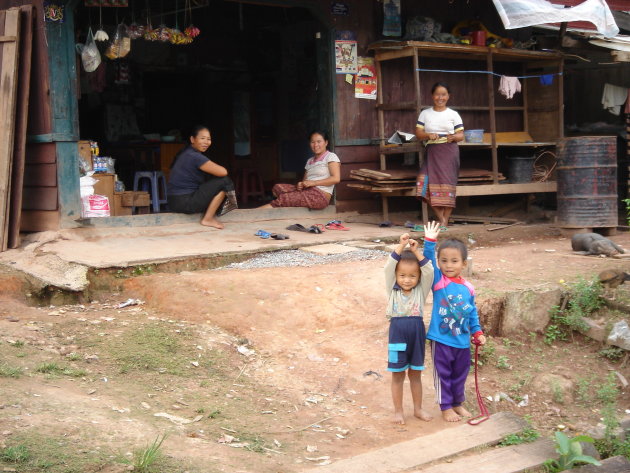 Zwaaiende Laotiaantjes