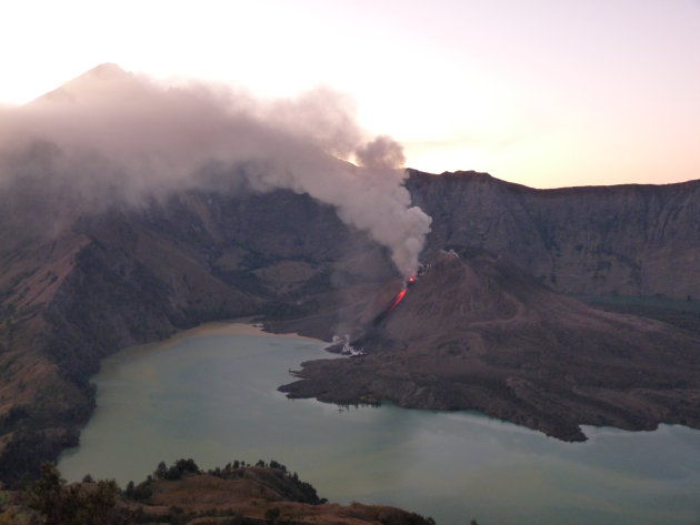 Actieve vulkaan