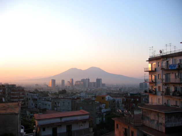 Napels en de Vesuvius