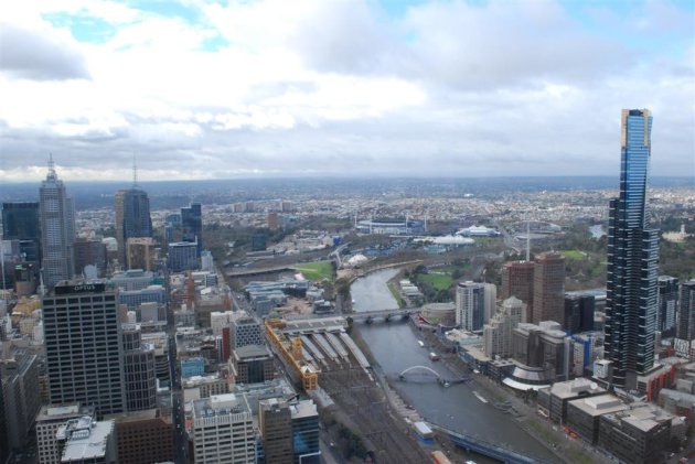 Melbourne vanaf Rialto Tower