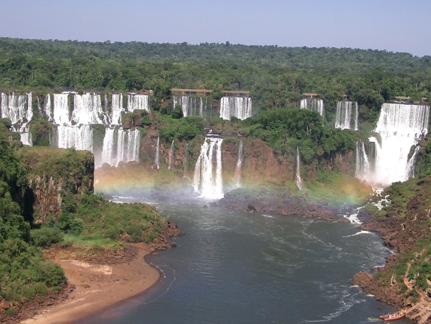 Watervallen bij Foz de Iguazu