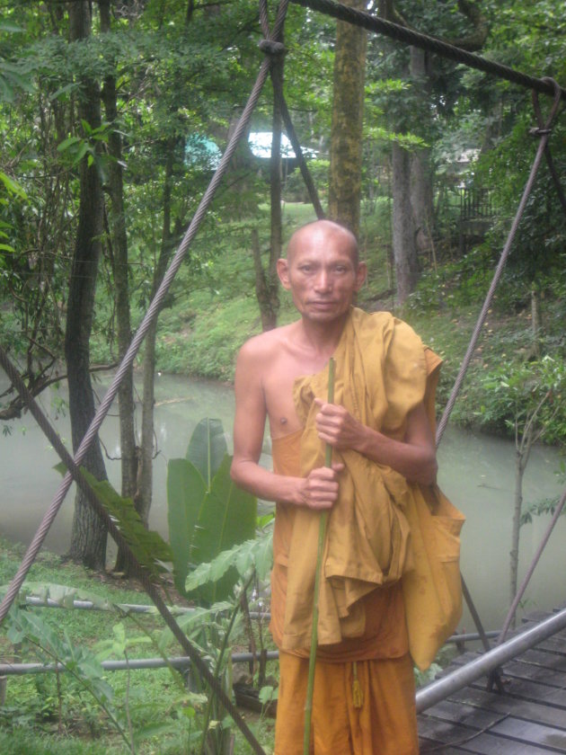 Monnik in Thailand