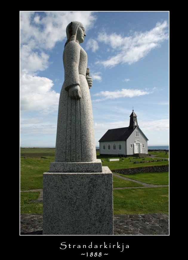 Urker vrouw in IJsland
