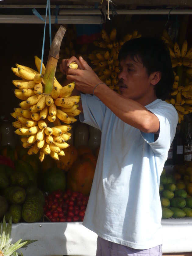 Fruitkraam vlakbij Tagaytay