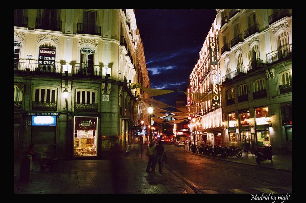 Madrid by night