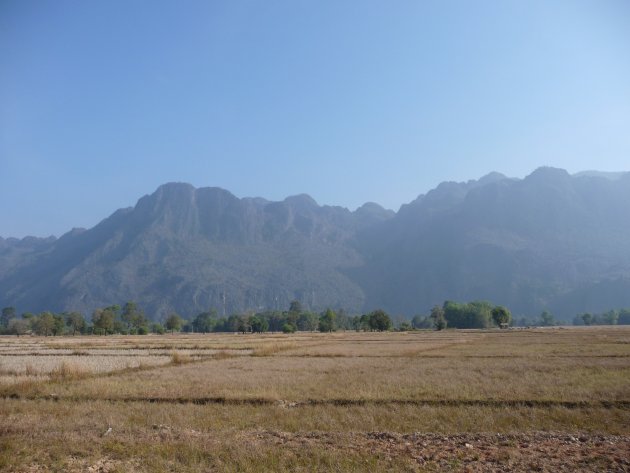 Landschap Zuid-Laos