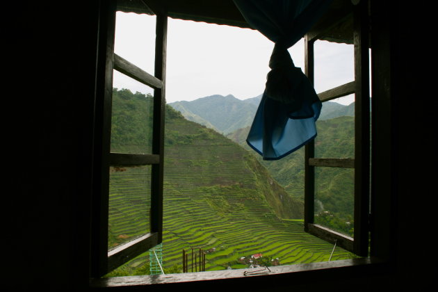 Eeuwenoude rijstvelden in Batad