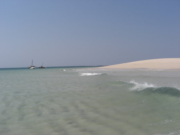 Waves at Ushongo beach 