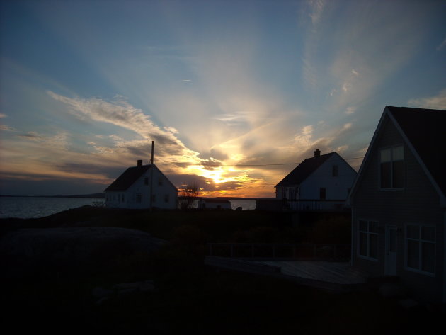 Zonsondergang Peggy's Cove