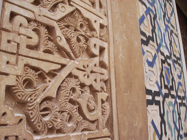detail van het Alhambra - Granada