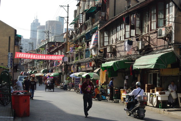 Straatleven Shanghai