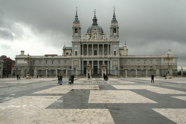 Het paleis in Madrid